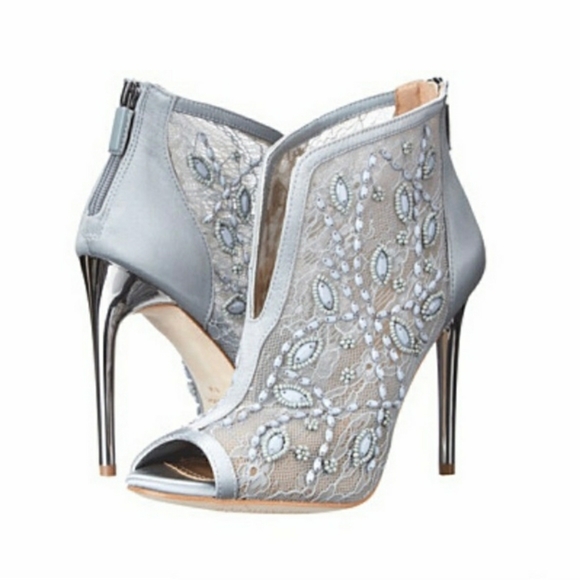 Breathtaking BCBGMAXAZRIA Peep-Toe Booties - Picture 6 of 7